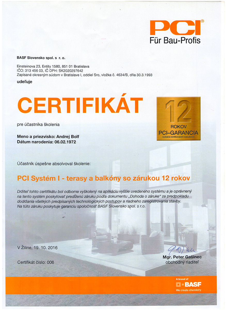 Certifikat